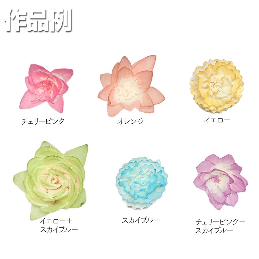 【さくら】ソラフラワー用ソラシート 幅11cm 1kg ソラージュ ソラフラワー制作素材 ソラシートW 白 約10g 染料4色セット
