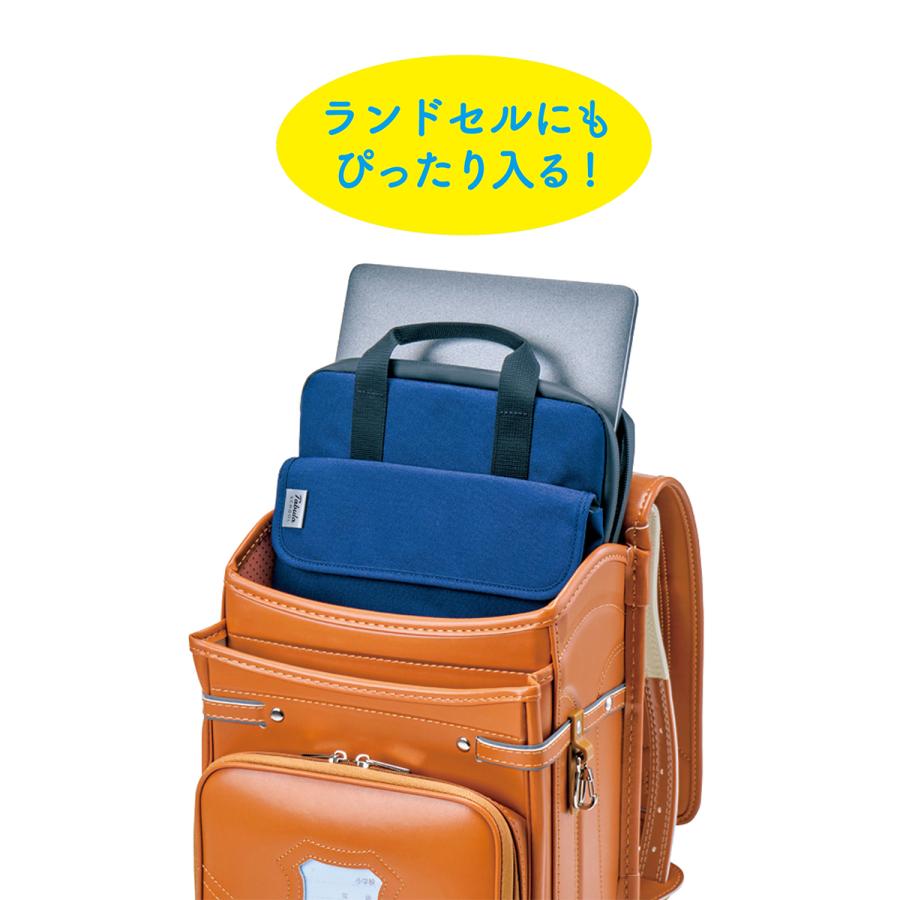 タブラスクール はっ水 Lサイズ パープル uni タッチペン セット 