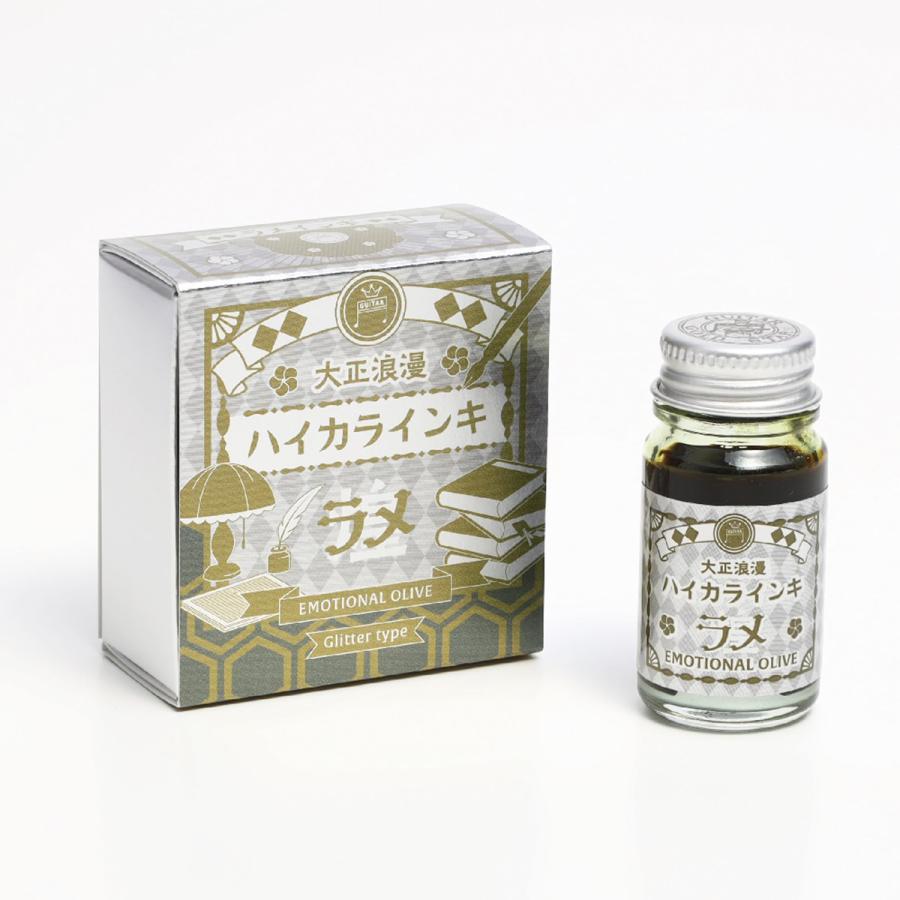 全4色セット ギター 大正浪漫 ハイカラインキ ラメ 12mL 寺西化学
