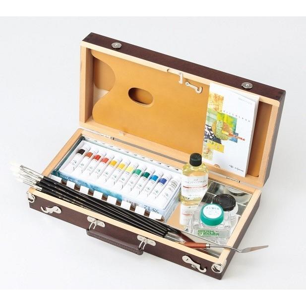 クサカベ 油彩画 フルセット 張キャンバスF4・卓上イーゼル付 : 画材