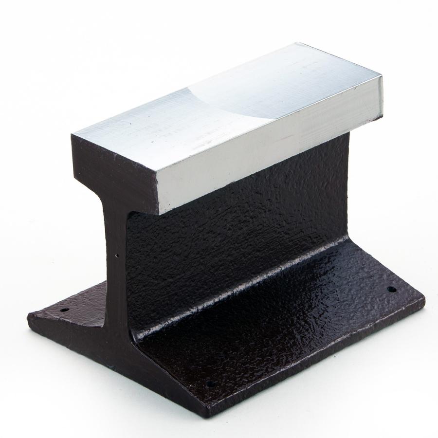 レール床 150mm 【 金属 彫金 金床 】 : 画材・ものづくりのアートロコ