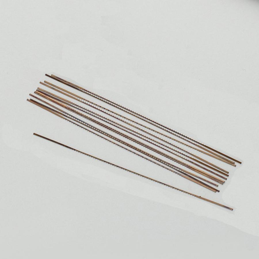メール便可 スイス製糸のこ弦 替刃 12本組 木工用 スキップ刃 
