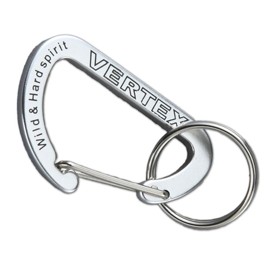 メール便可 ] カラビナ シルバー VEX41 アルミ製 【 キーホルダー 金具