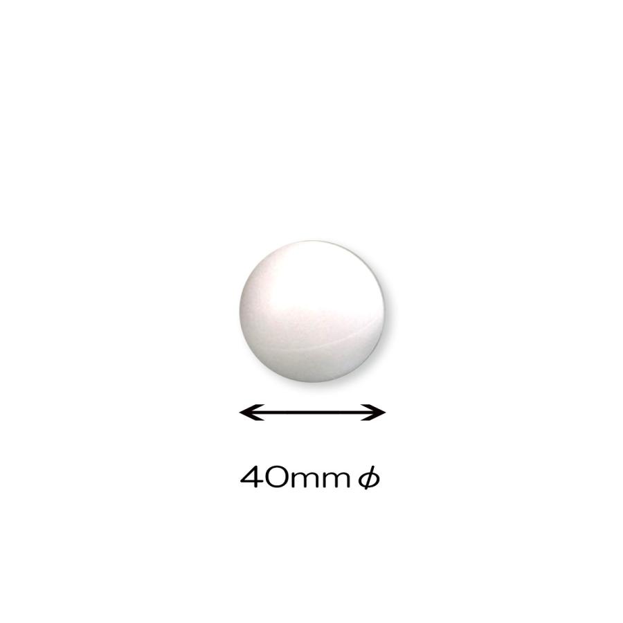 発泡スチロール 球 10個組 直径40mm 穴あき 【 発泡材 発泡 スチロール