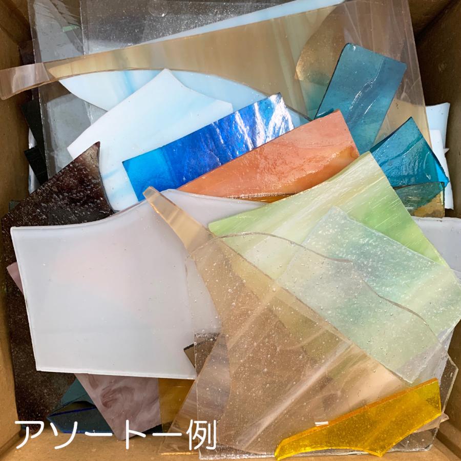 モザイク用 ステンドグラス かけら詰め合せ 5kg 【 ガラス ステンド