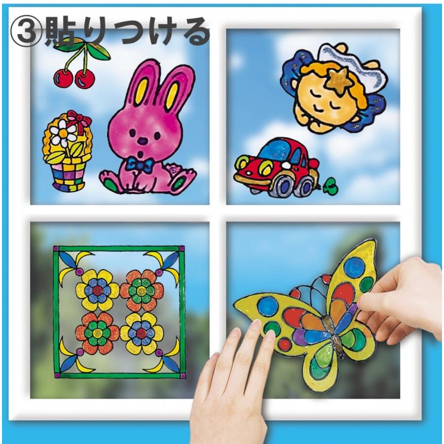 ステンド絵の具 グラスデコ 14色セット ステンドグラス風 絵の具 シール 画材 ものづくりのアートロコ 通販 Yahoo ショッピング