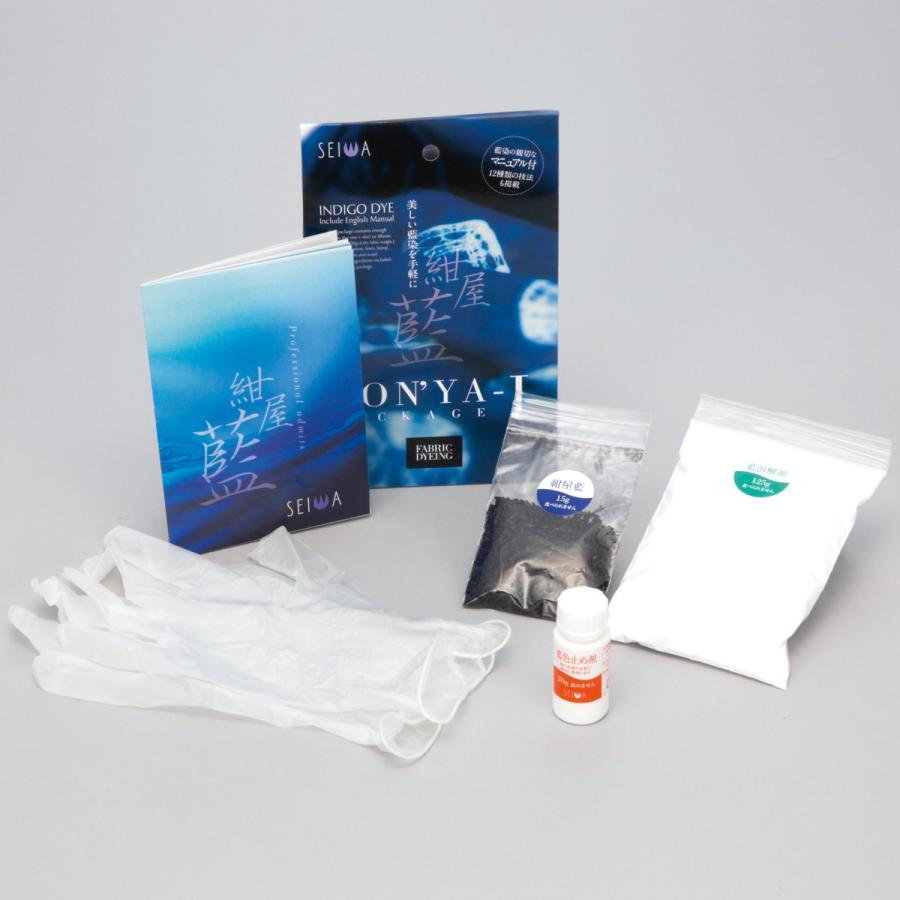市場 紺屋藍は誰にでもとても簡単に藍染ができる画期的