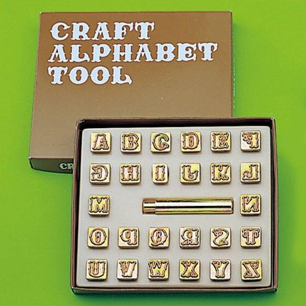 メール便可 クラフト社 刻印棒セット 01 アルファベット 13 13mm レザークラフト 革 セット 画材 ものづくりのアートロコ 通販 Yahoo ショッピング