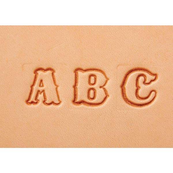 メール便可 ] クラフト社 刻印棒セット 8301 アルファベット 13×13mm