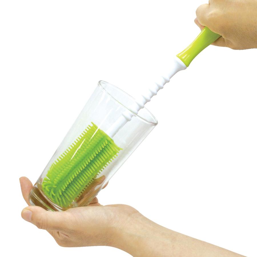 エジソン シリコーンブラシ グリーン Kjh07 洗浄 コップ ブラシ 0842 画材 ものづくりのアートロコ 通販 Yahoo ショッピング