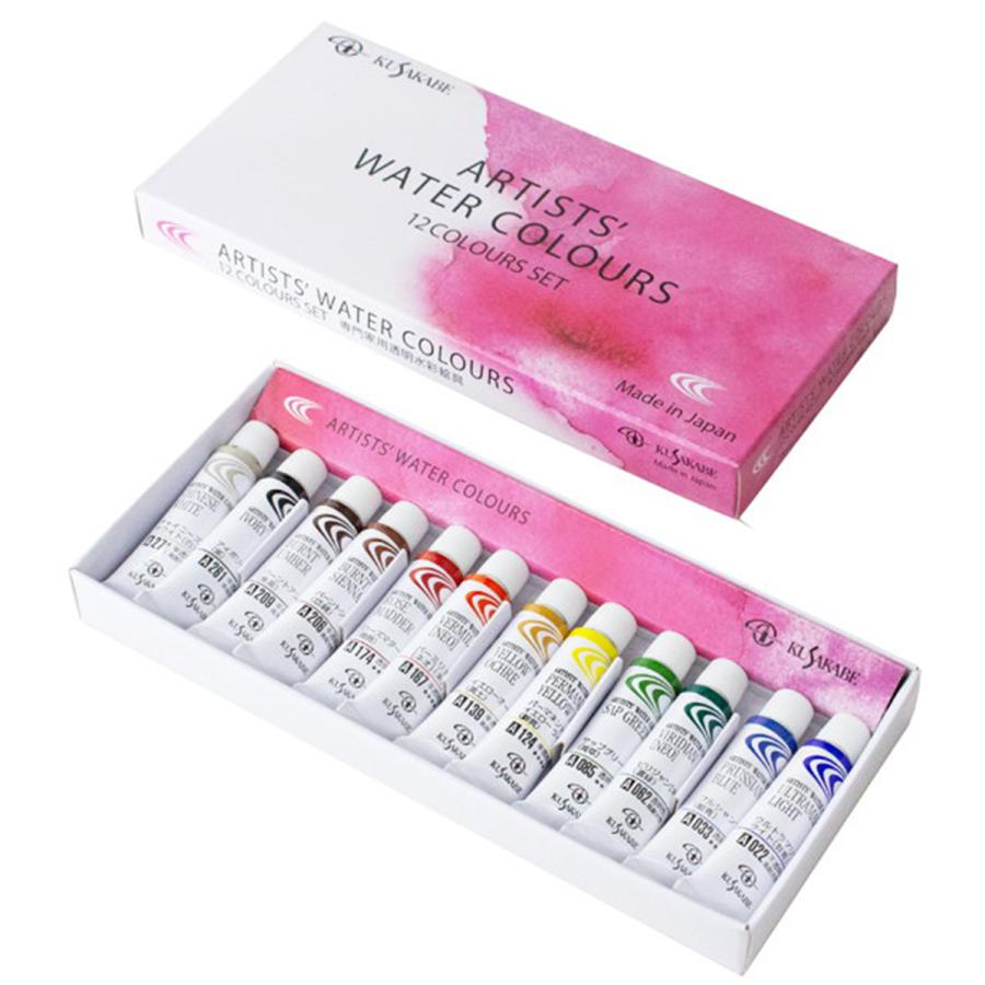 クサカベ 専門家用 透明水彩絵の具 Artists Water Colours 水彩画箱セット 木箱入 Kusakabe 3106a 画材 ものづくりのアートロコ 通販 Yahoo ショッピング
