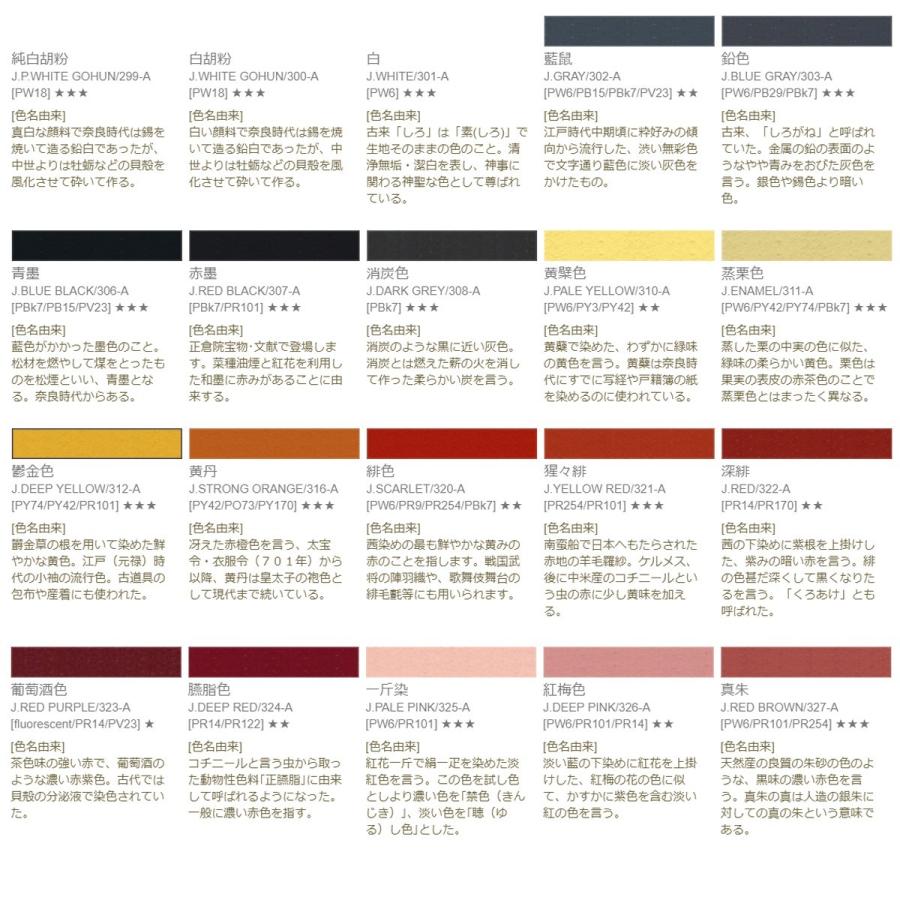 ターナー [ メール便可 ] アクリルガッシュ ジャパネスクカラー 金属色