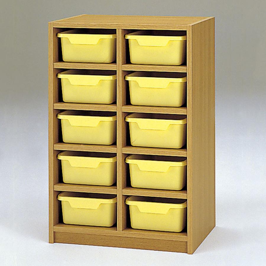 メーカー直送品※代引きキャンセル不可＞ コンテナ付整理棚 5396型