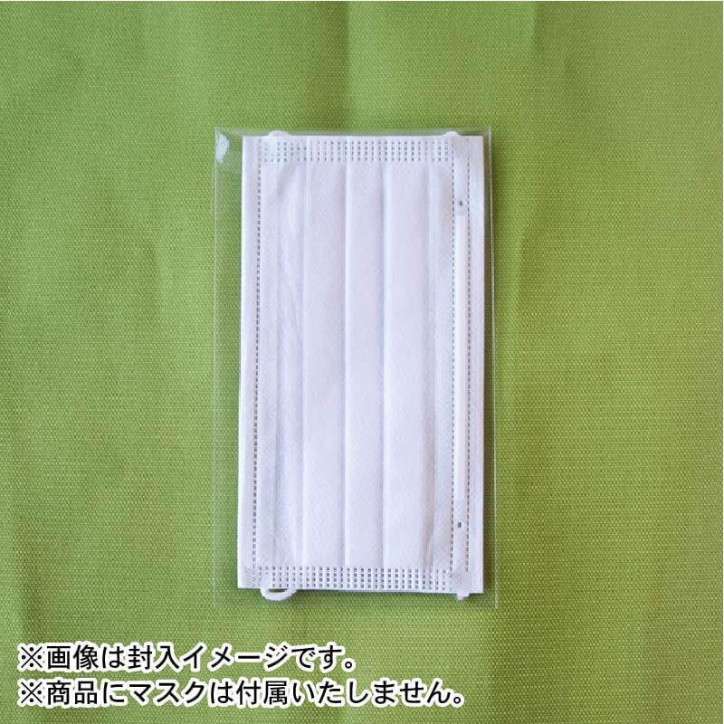  OPP袋 マスク個別包装袋（1枚〜2枚） テープ付 7000枚 30ミクロン厚（標準） 105×180 40mm 国産 - 1