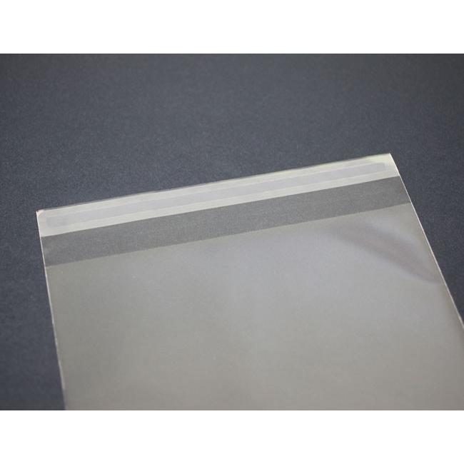 CPP袋 角2 テープ付 300枚 50ミクロン厚（超厚口） 240×332+36mm 透明袋 国産 二つ折り発送 | アート・エム | 01