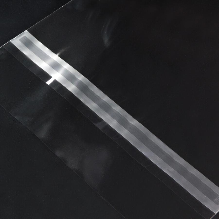 アート・エム OPP袋 LP レコード用 本体側テープ付 100枚 40ミクロン厚