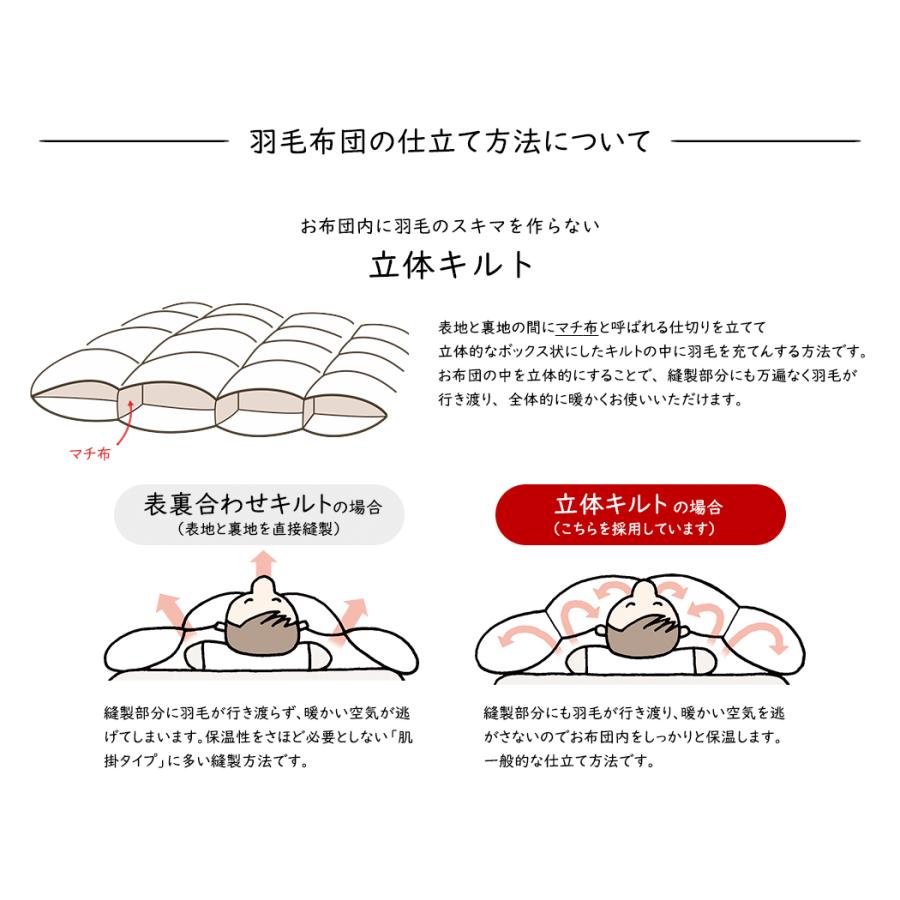 高級羽毛布団 ダブル フランス産ホワイトダックダウン 93 高級羽毛布団 ダブル フランス産ホワイトダックダウン 93