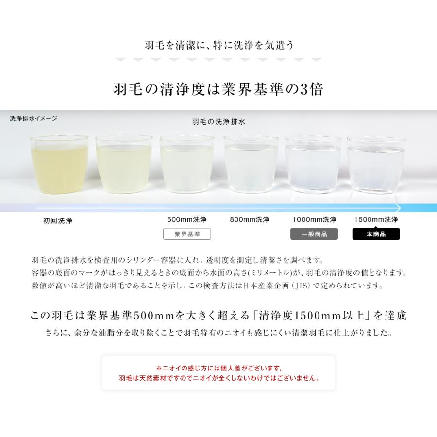シルバーグース＞羽毛布団 シングル 羽毛ふとん 掛け布団 最高級