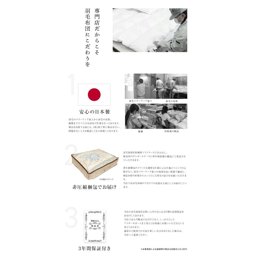 洗濯可能】 肌掛け羽毛布団 ダウンケット クィーン ウォッシャブル