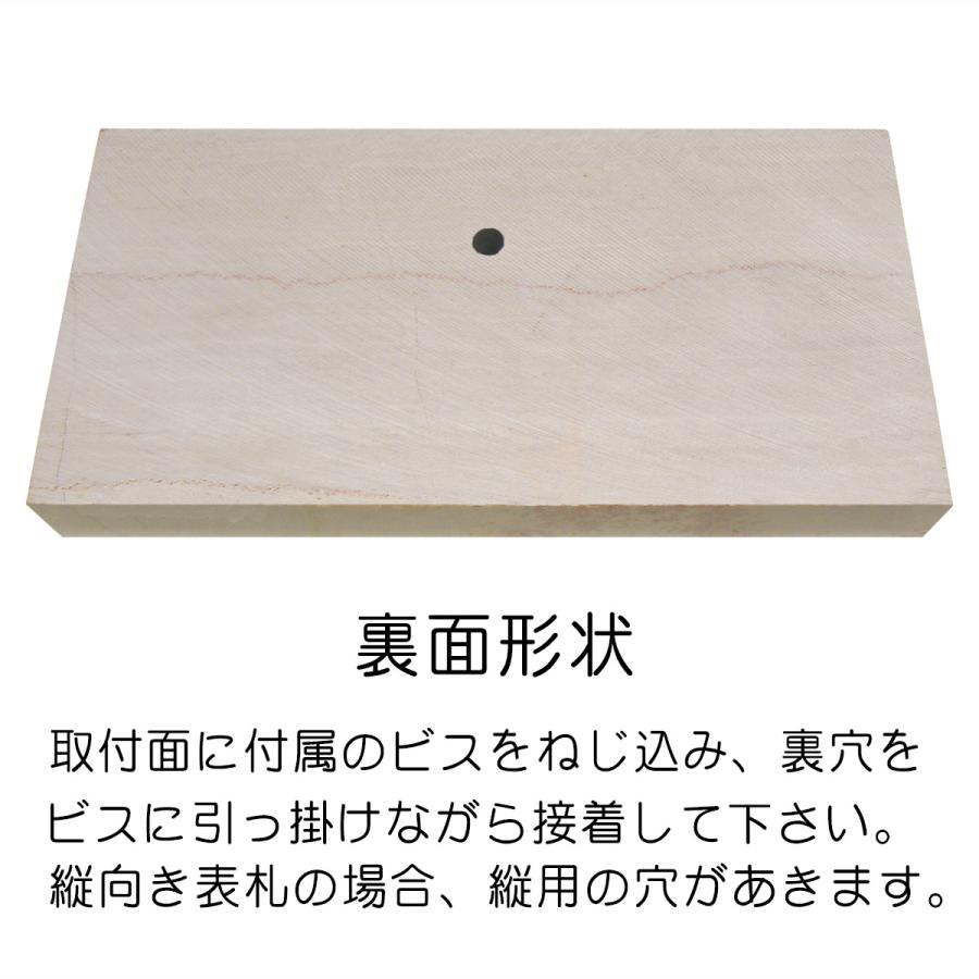 表札 天然石表札 おしゃれ 戸建て 石材 サイズ２種（180×90mm、198×83mm）20mm厚 彫込み オンダカライト A07D |  | 03