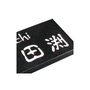 表札　黒御影石表札　戸建て　デザイン表札　DM01-ml |  | 02