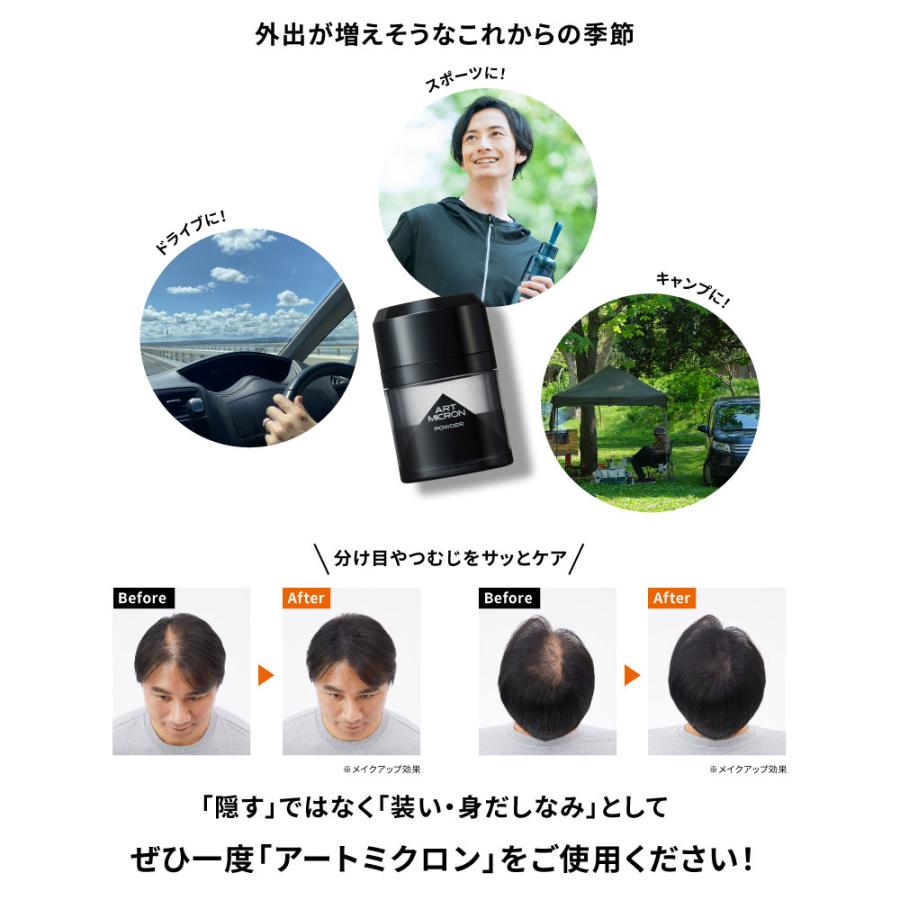 定期購入 増毛パウダー ボリュームアップ アートミクロン パウダー