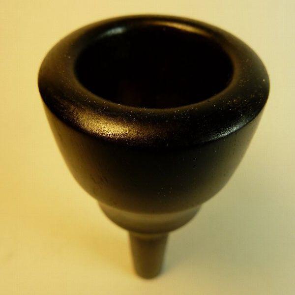 木製チューバマウスピース　Art工房 木製 マウスピース チューバ Aブラック 標準型 : ART工房Nob