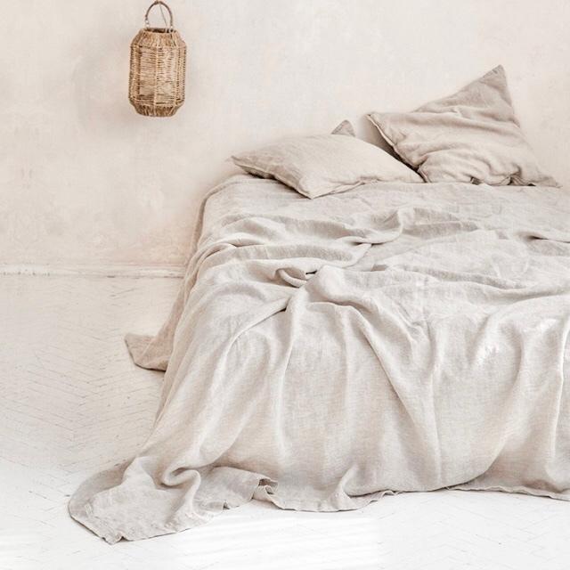 ピュアリネン フラットシーツ 225cm 195cm マルチカバー ナチュラル グレー Art Of Black Blanket Art Of Black 通販 Yahoo ショッピング