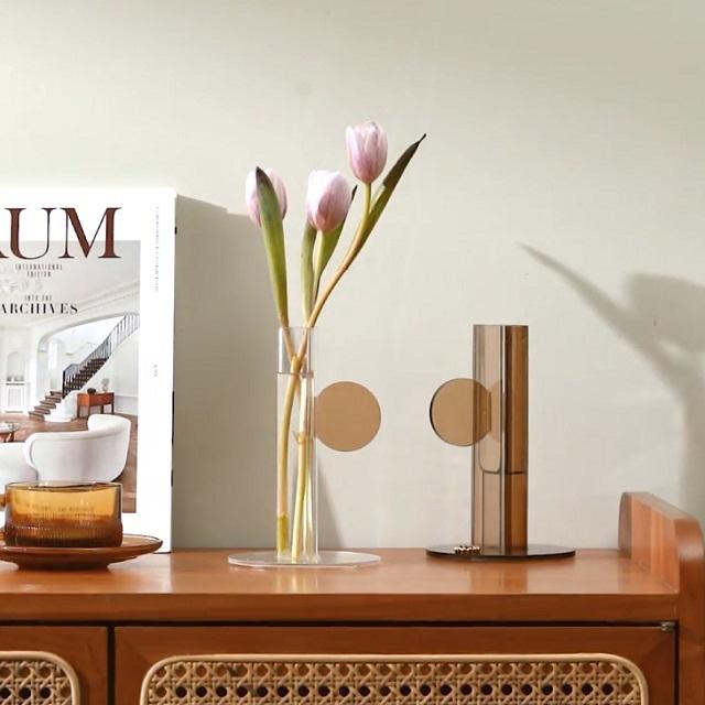 ハンドル付き アクリル フラワーベース クリア 花瓶 Art Of Black Flowervase Art Of Black 通販 Yahoo ショッピング