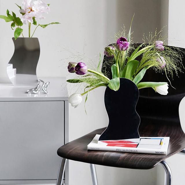 ニュアンス アクリル ミラー フラワーベース 花瓶 Art Of Black Flowervase 031 Art Of Black 通販 Yahoo ショッピング