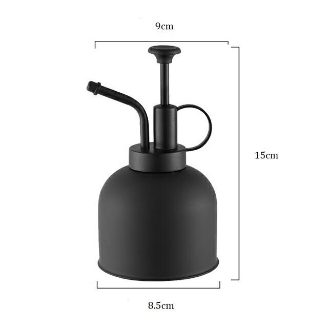 ステンレス スプレーボトル 300ml 霧吹き ブラック Art Of Black Gardening Art Of Black 通販 Yahoo ショッピング