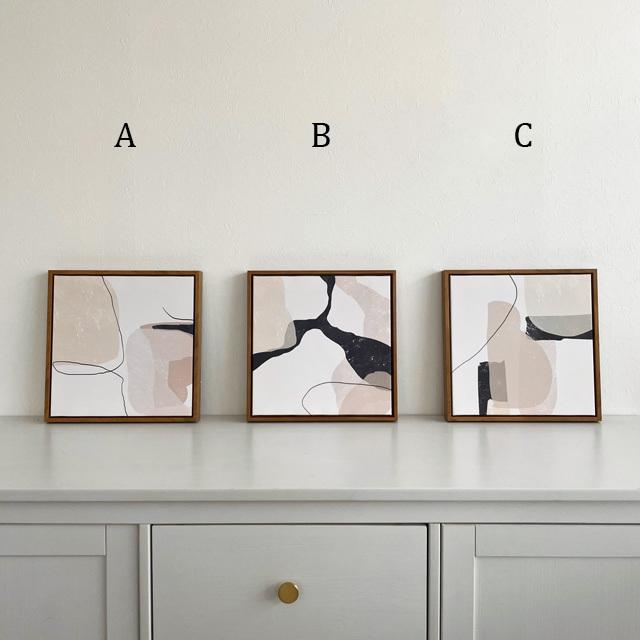 Rougir アートポスター フレーム付き 30×30cm [ART OF BLACK] : poster 