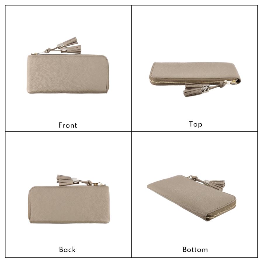 豊岡財布　Atelier nuu 薄型長財布　牛革　グレージュ Atelier nuu 豊岡財布 | loop ロングウォレットS – ARTPHERE