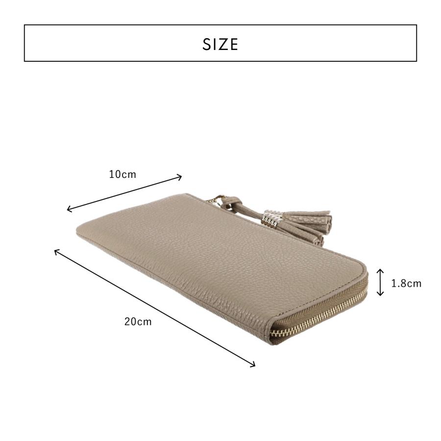 豊岡財布　Atelier nuu 薄型長財布　牛革　グレージュ 豊岡財布 Atelier nuu 薄型長財布 牛革 グレージュ