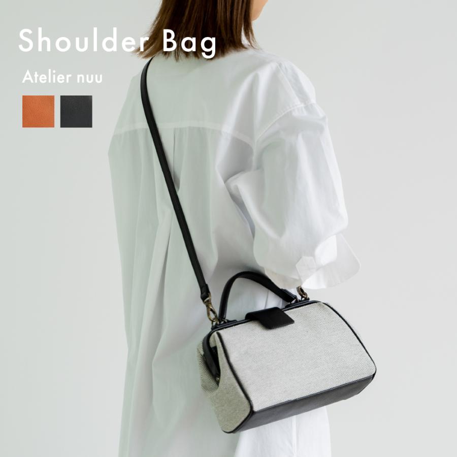 【Atelier nuu】アトリエヌウ豊岡鞄レザー2WAYダレスショルダー極美品 Atelier nuu（アトリエヌウ） ショルダーバッグ レディース 斜めがけ