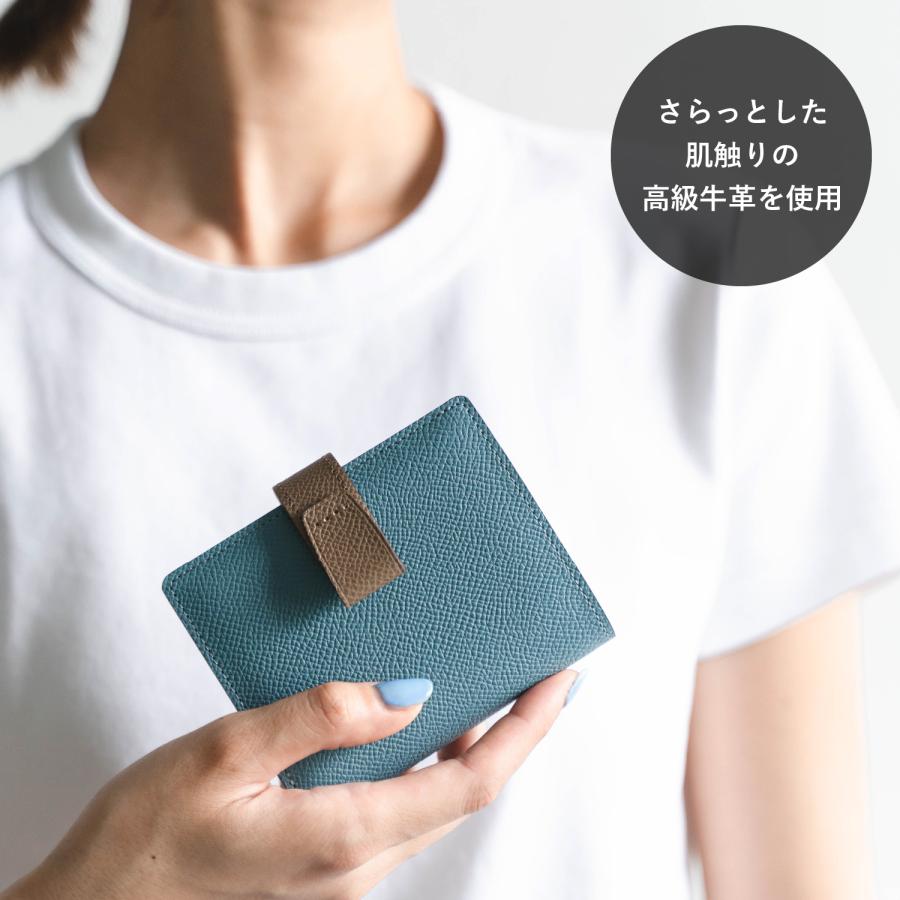Atelier nuu 二つ折り財布 レディース 本革 フライデーレザー Atelier nuu 二つ折り財布 レディース 本革 フライデーレザー
