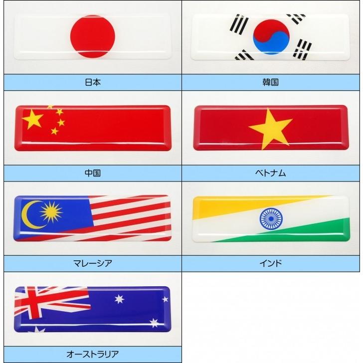 3dステッカー 国旗ステッカー ライン型bタイプ アジア オセアニア地区 7カ国 C003 3 雫屋 アートポップマシコ 通販 Yahoo ショッピング