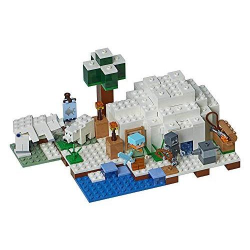 時間指定不可 レゴ Lego マインクラフト Minecraft 北極のイグルー 278ピース 並行輸入品 最高の Www Doctor Plan Com