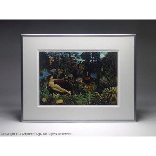 【出荷区分B】アンリ・ルソー　夢　額付ポスター Henri Rousseau:The Dream｜artposters｜03