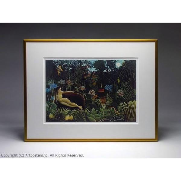 【出荷区分B】アンリ・ルソー　夢　額付ポスター Henri Rousseau:The Dream｜artposters｜04