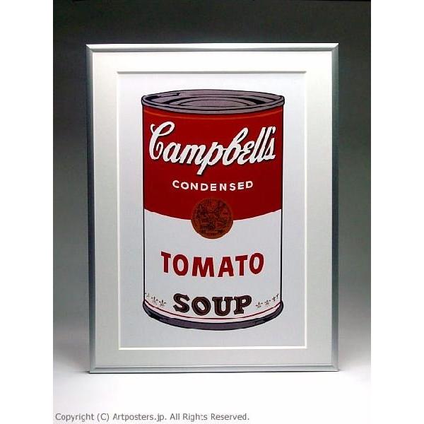 【出荷区分B】アンディ・ウォーホル　キャンベルスープ缶トマト　額付ポスター Andy Warhol:Campbell's Soup I: Tomato, 1968｜artposters｜03