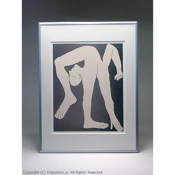 【出荷区分B】パブロ・ピカソ　アクロバット　額付ポスター Pablo Picasso:L’acrobate (The Acrobat)｜artposters｜03