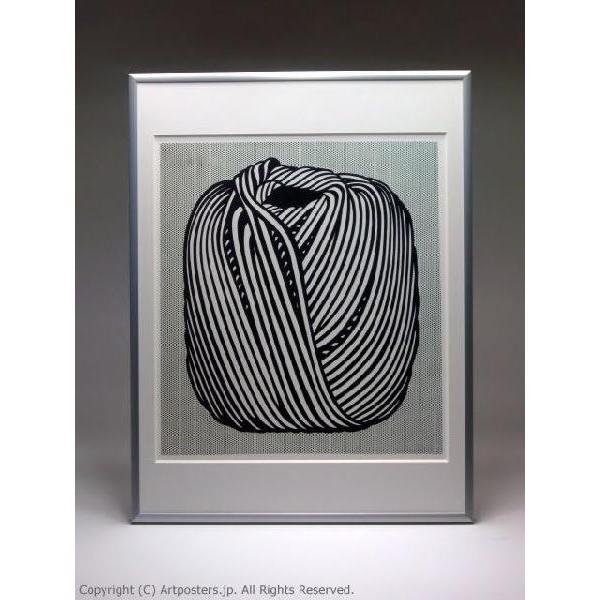 【出荷区分B】ロイ・リキテンスタイン 毛糸玉　額付ポスター Roy Lichtenstein:Ball of Twine, 1963｜artposters｜03