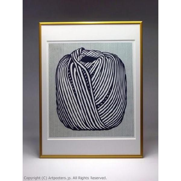 【出荷区分B】ロイ・リキテンスタイン 毛糸玉　額付ポスター Roy Lichtenstein:Ball of Twine, 1963｜artposters｜04