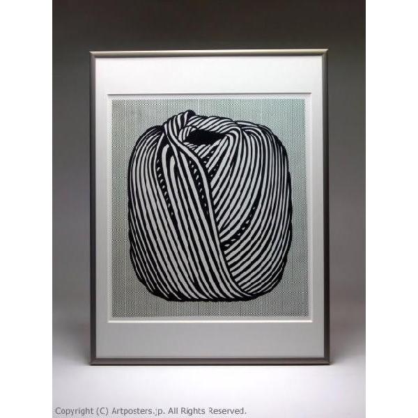 【出荷区分B】ロイ・リキテンスタイン 毛糸玉　額付ポスター Roy Lichtenstein:Ball of Twine, 1963｜artposters｜05