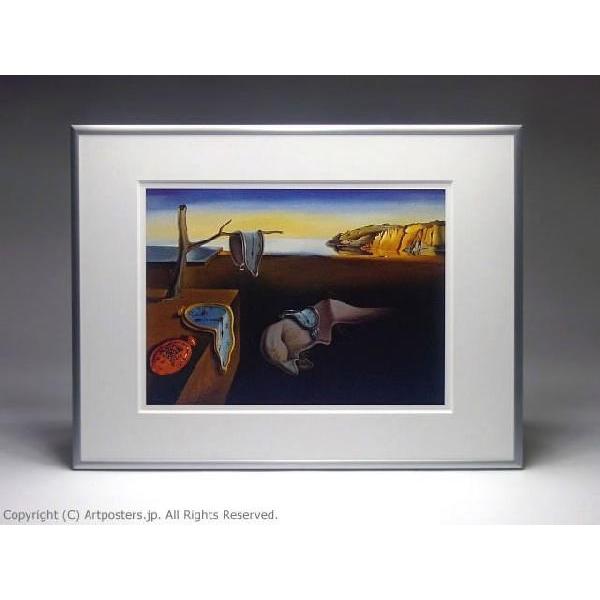 出荷区分B】サルバドール・ダリ 記憶の固執 額付ポスター Salvador