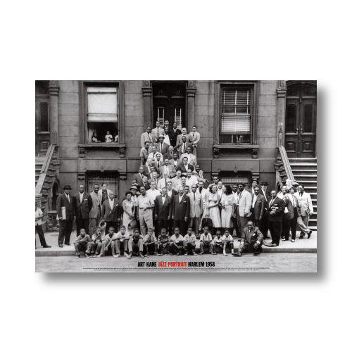 出荷区分D】ジャズポスター Art Kane: A Great Day in Harlem