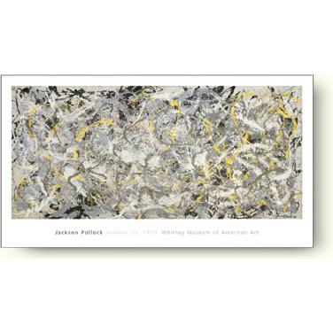 出荷区分C】絶版品ジャクソン・ポロック(Jackson Pollock) ナンバー27 