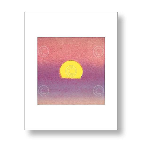 出荷区分C】アンディ・ウォーホル：フラワー Andy Warhol: Sunset