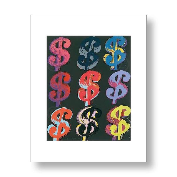 出荷区分C】アンディ・ウォーホル Andy Warhol: $9, 1982 (on